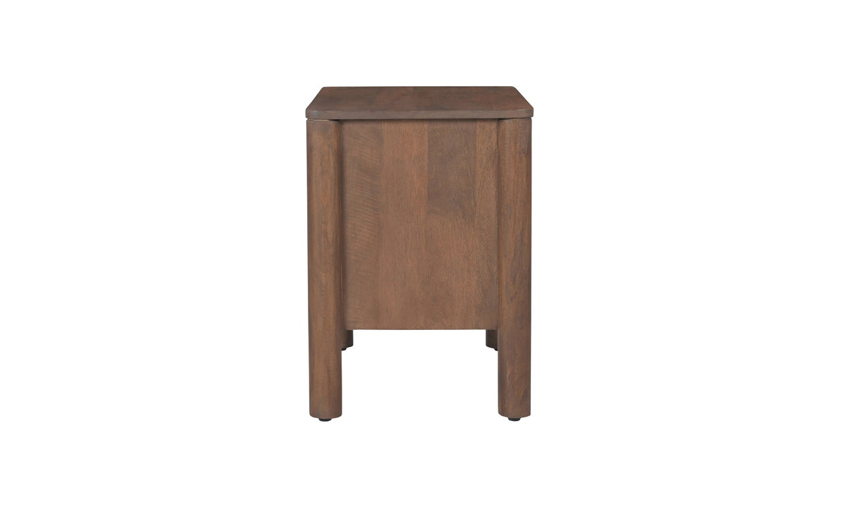 Wiley Nightstand Vintage Brown by Moe's Home at Eve Furniture