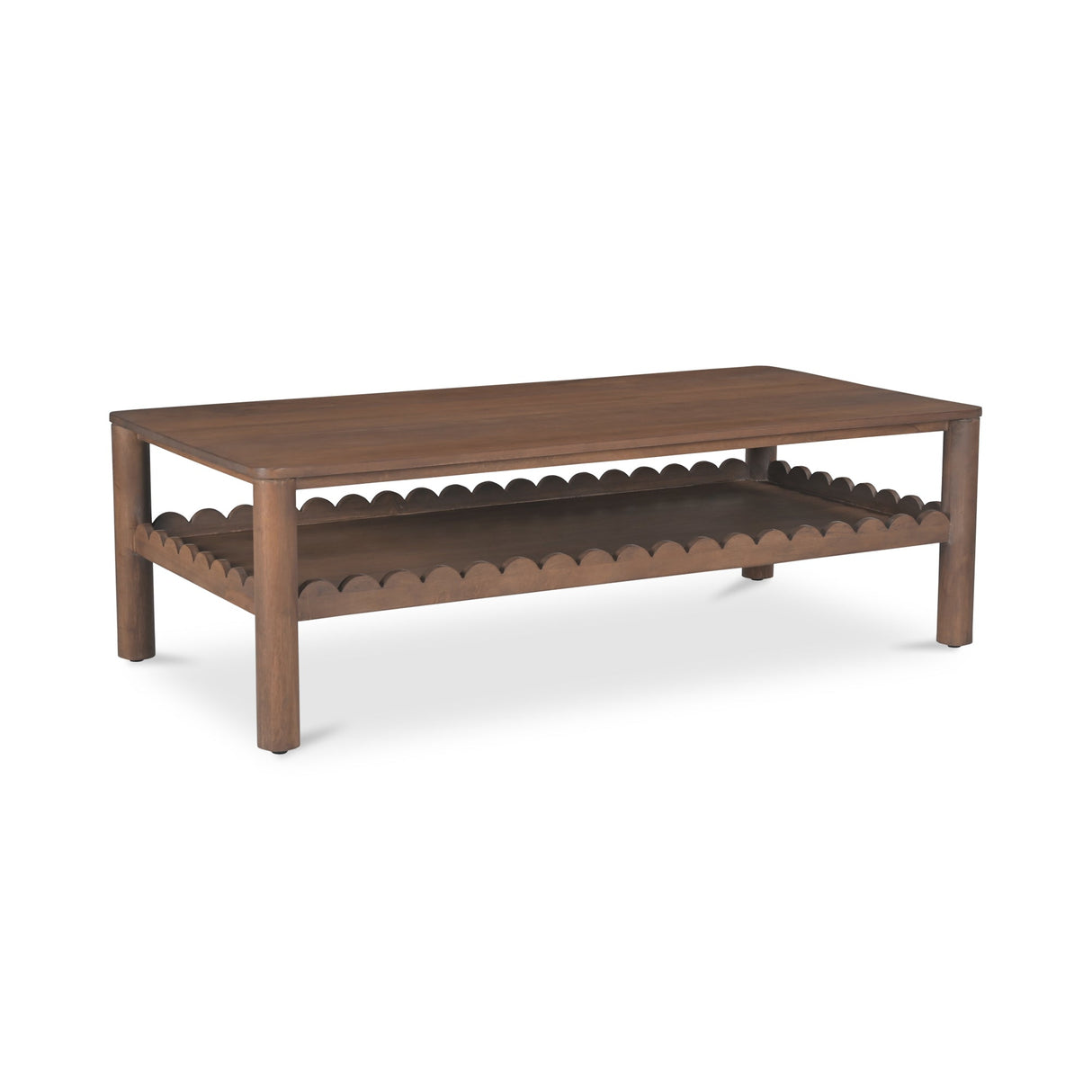 Wiley Vintage Brown Coffee Table by Moe's Home at Eve Furniture