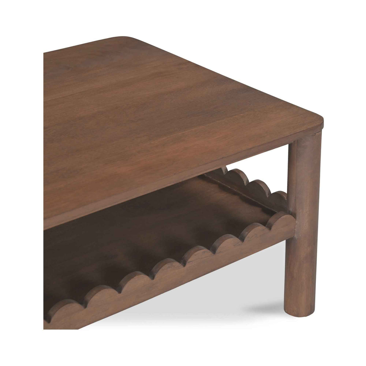 Wiley Vintage Brown Coffee Table by Moe's Home at Eve Furniture