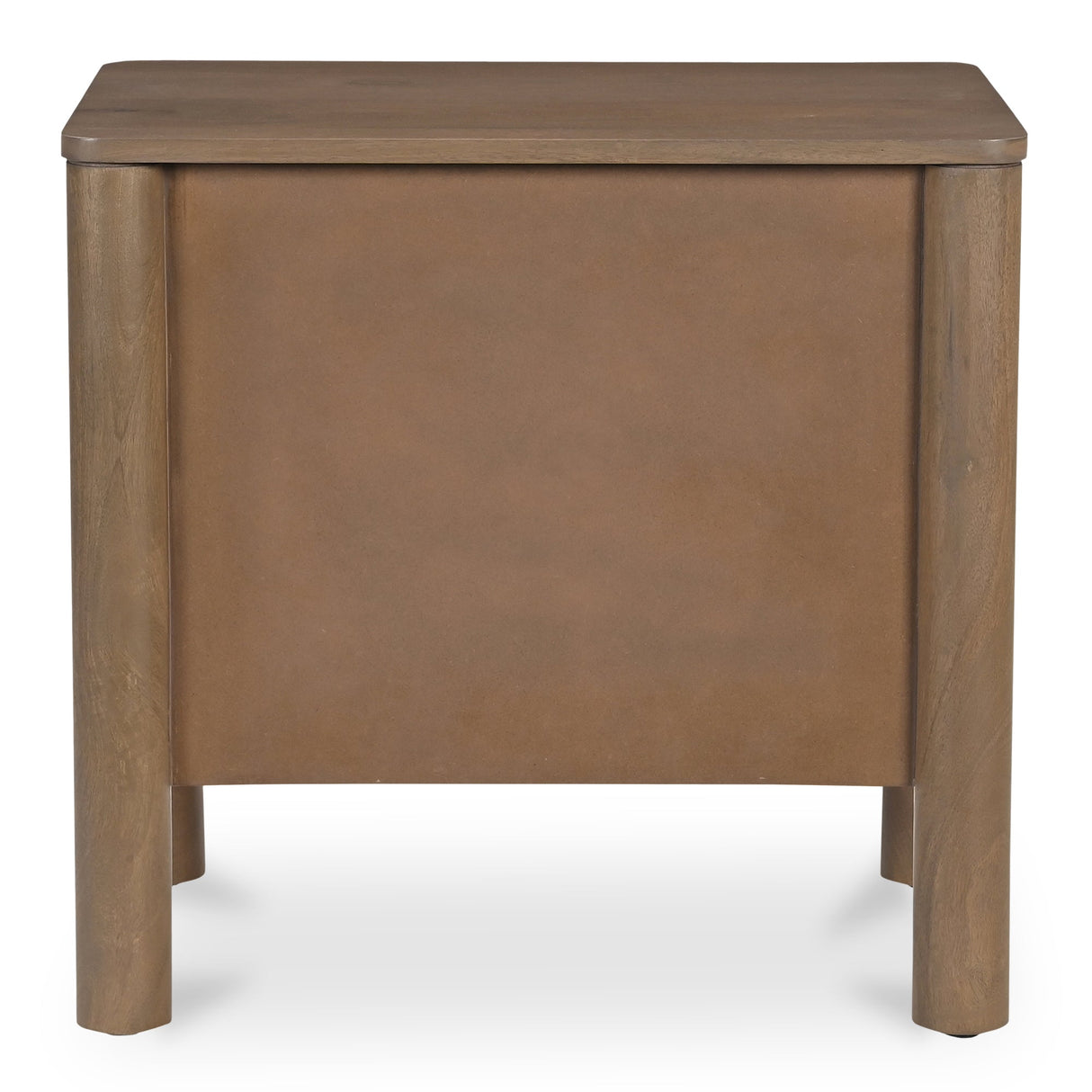 Wiley Vintage Brown Nightstand by Moe's Home at Eve Furniture