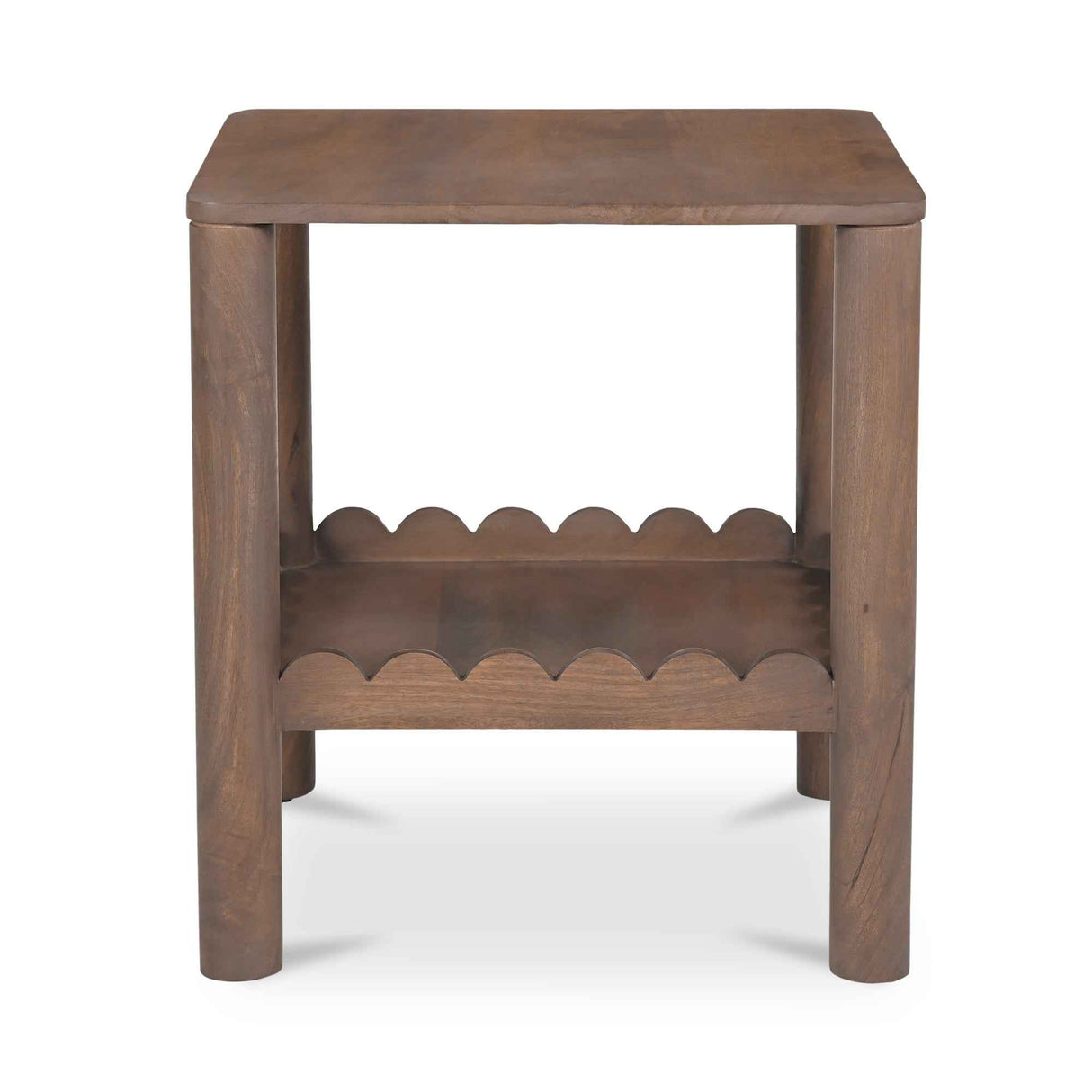 Wiley Vintage Brown Side Table