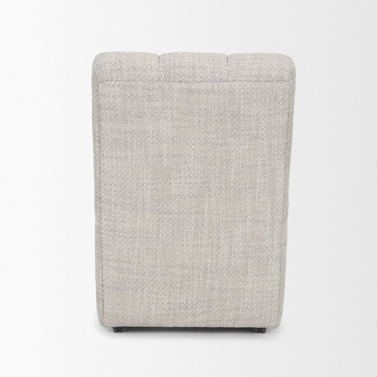 Wilkins Gray Performance Fabric Upholstered Dining Chair by Mercana at Eve Furniture