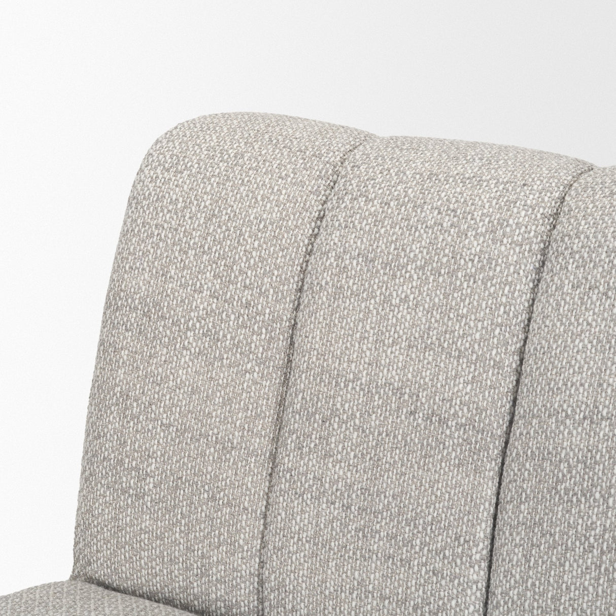 Wilkins Gray Performance Fabric Upholstered Dining Chair by Mercana at Eve Furniture