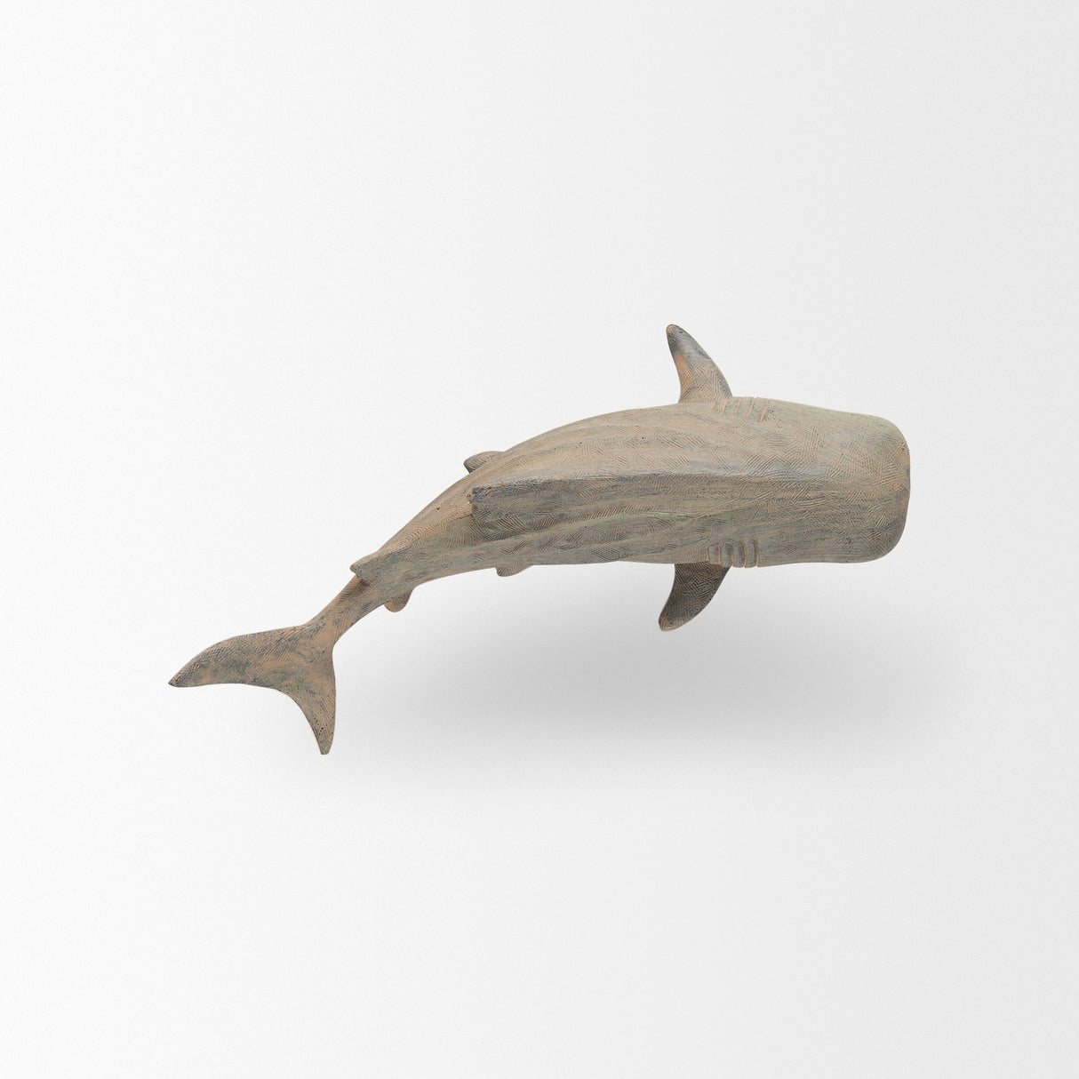 Willa Small Whale Shark sculpture by Mercana at Eve Furniture