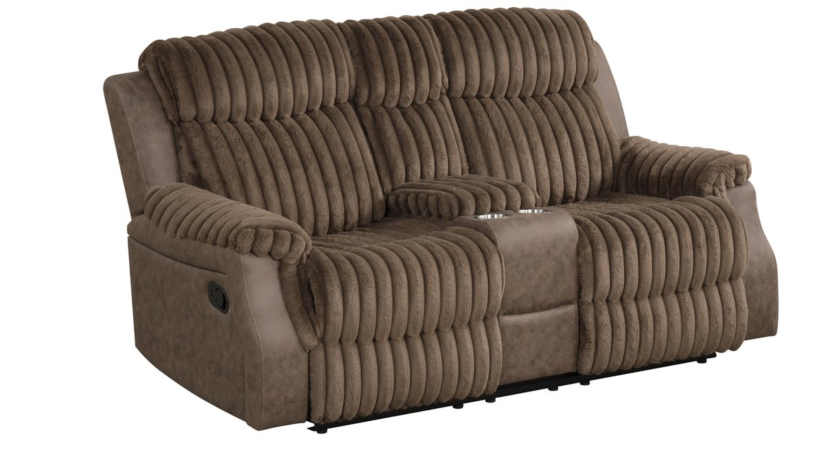 Willow Brown 3-Piece Reclining Living Room Set by New Era Innovations at Eve Furniture
