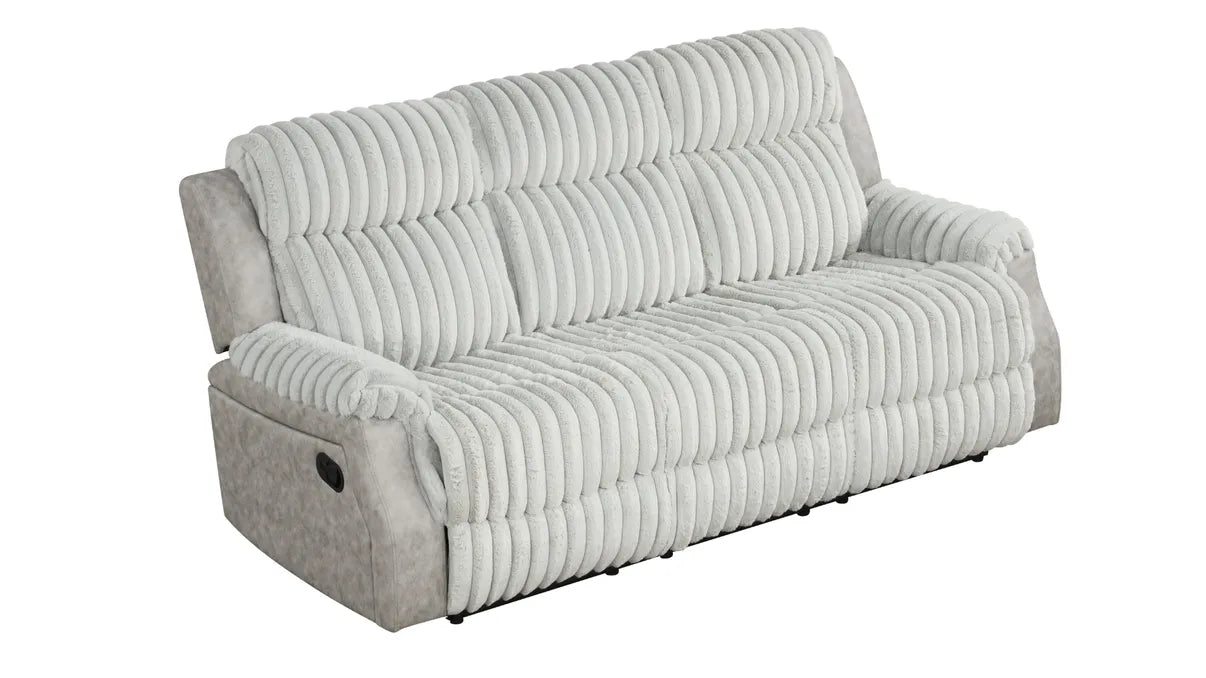 Willow Grey 3-Piece Reclining Living Room Set by New Era Innovations at Eve Furniture
