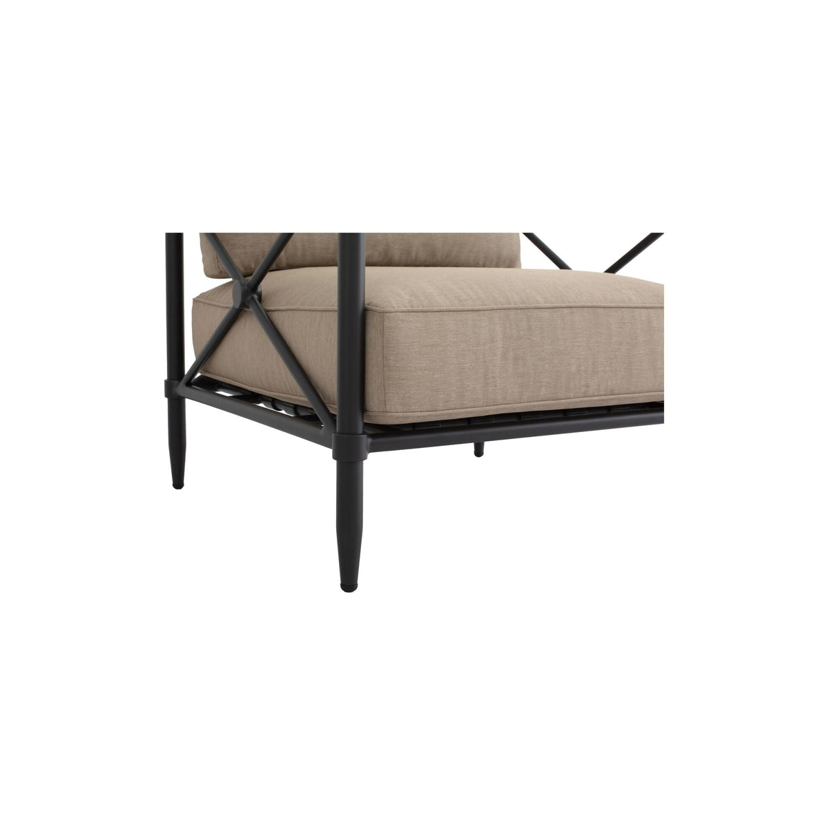 Willow Light Brown Outdoor Accent Chair by Moe's Home at Eve Furniture