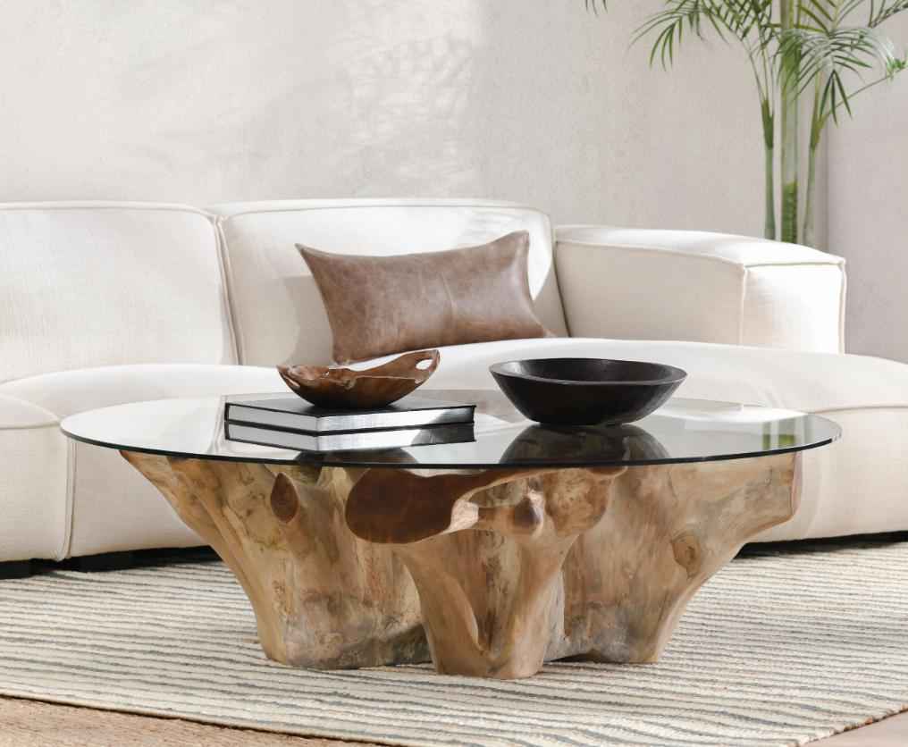 Willow Natural Coffee Table by Classic Home at Eve Furniture