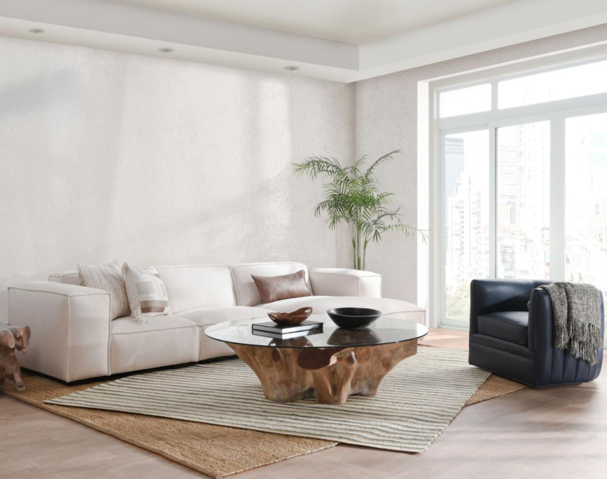 Willow Natural Coffee Table by Classic Home at Eve Furniture