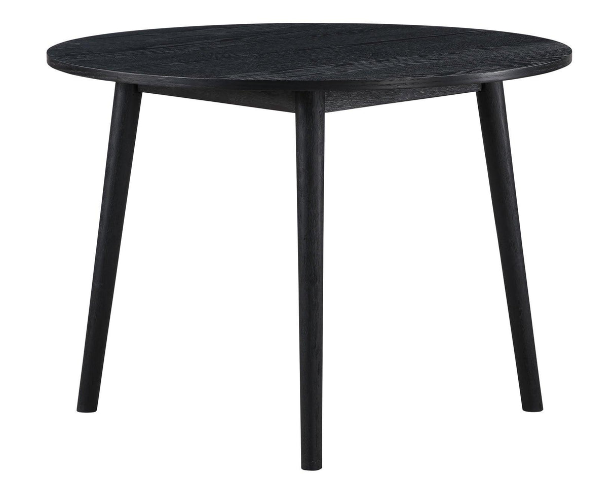 Willow 42″ Round Dining Table, Black by Steve Silver at Eve Furniture