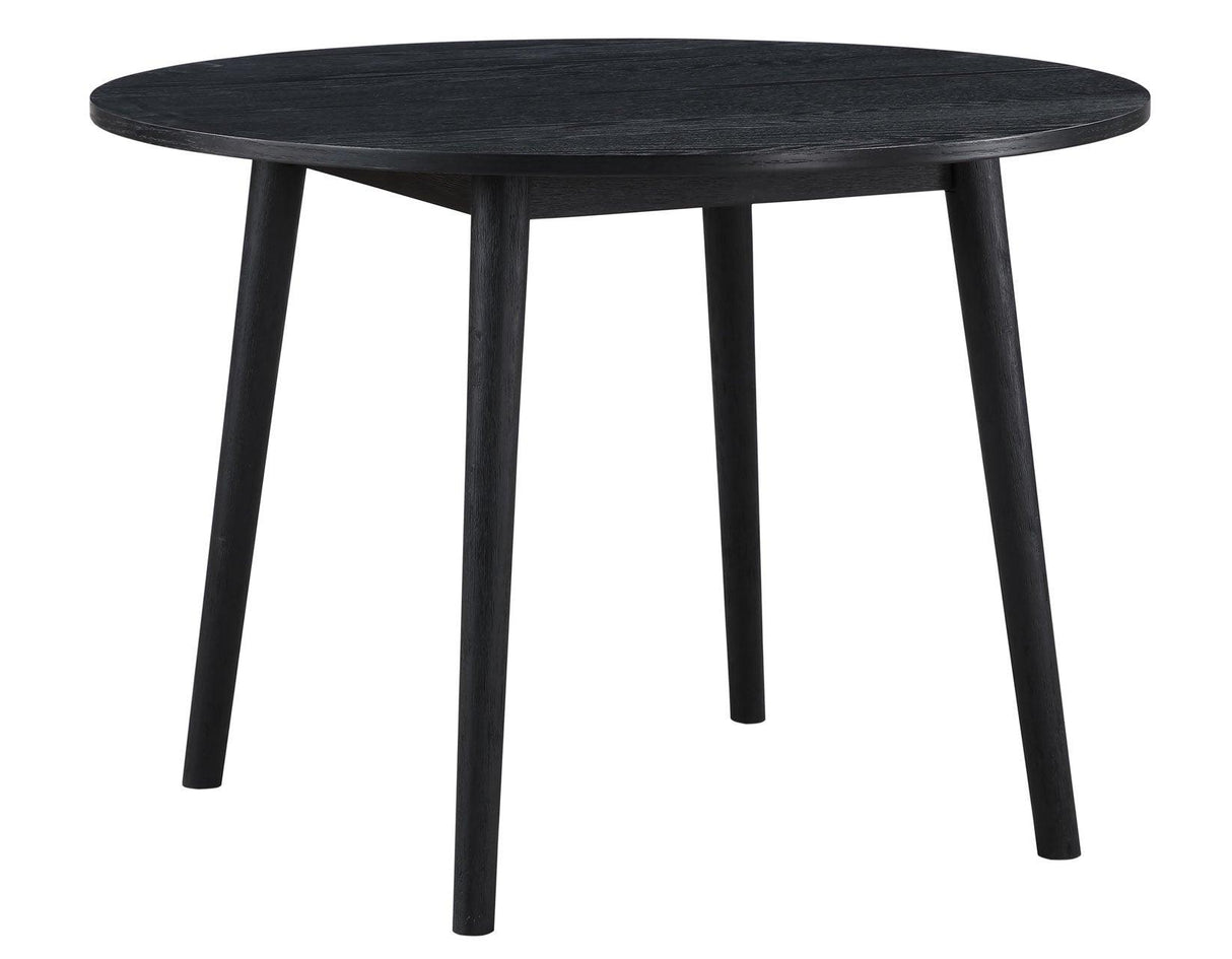 Willow 42″ Round Dining Table, Black by Steve Silver at Eve Furniture