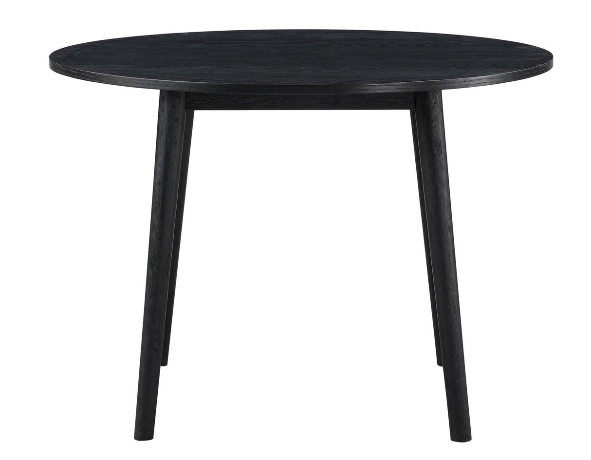 Willow 42″ Round Dining Table, Black by Steve Silver at Eve Furniture
