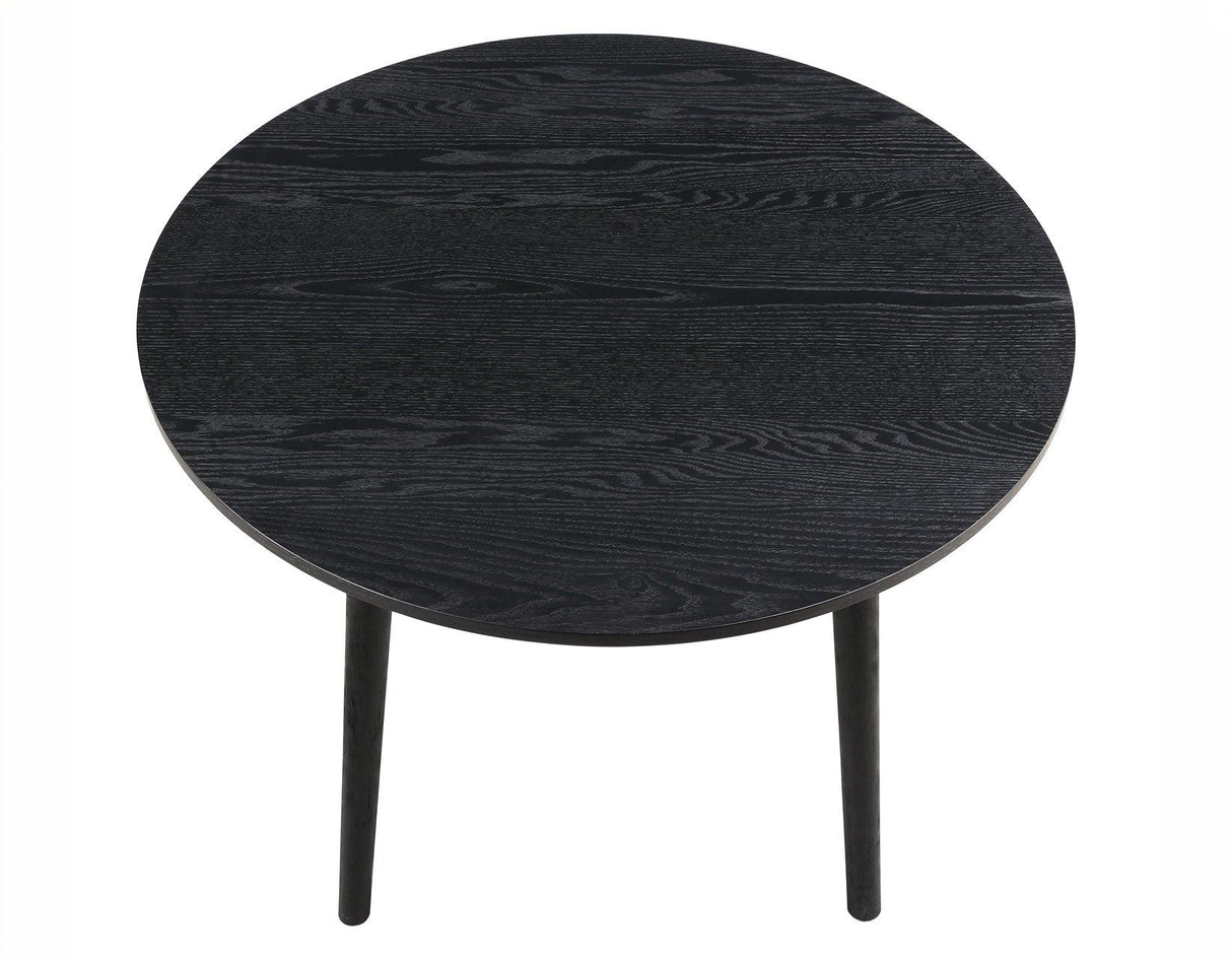 Willow 42″ Round Dining Table, Black by Steve Silver at Eve Furniture