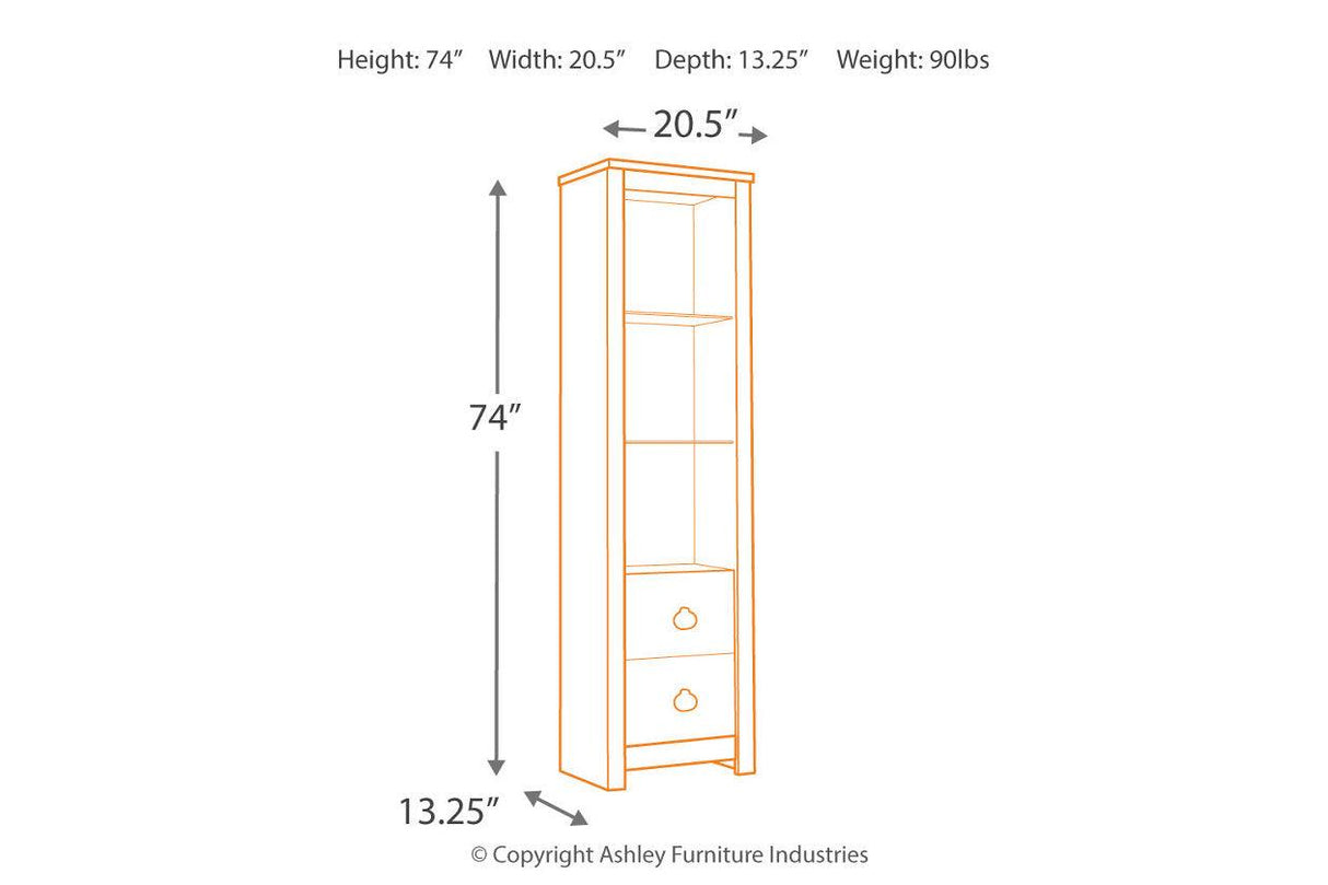 Willowton Whitewash 3-Piece Entertainment Center by Ashley at Eve Furniture