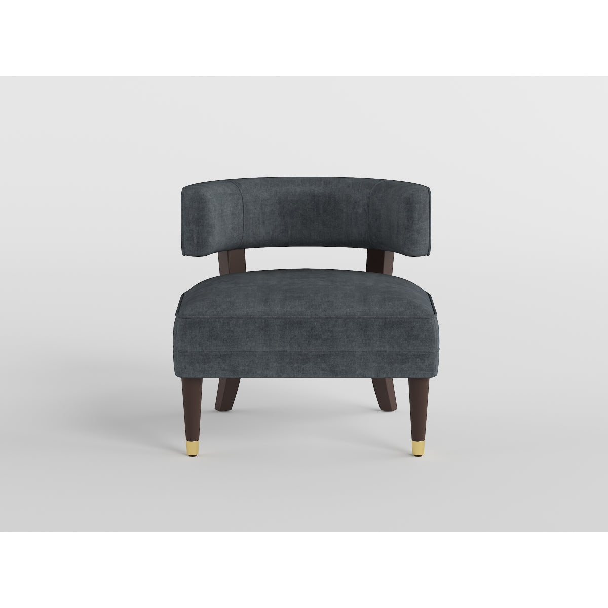 Wilson Dark Gray Accent Chair by Homelegance at Eve Furniture