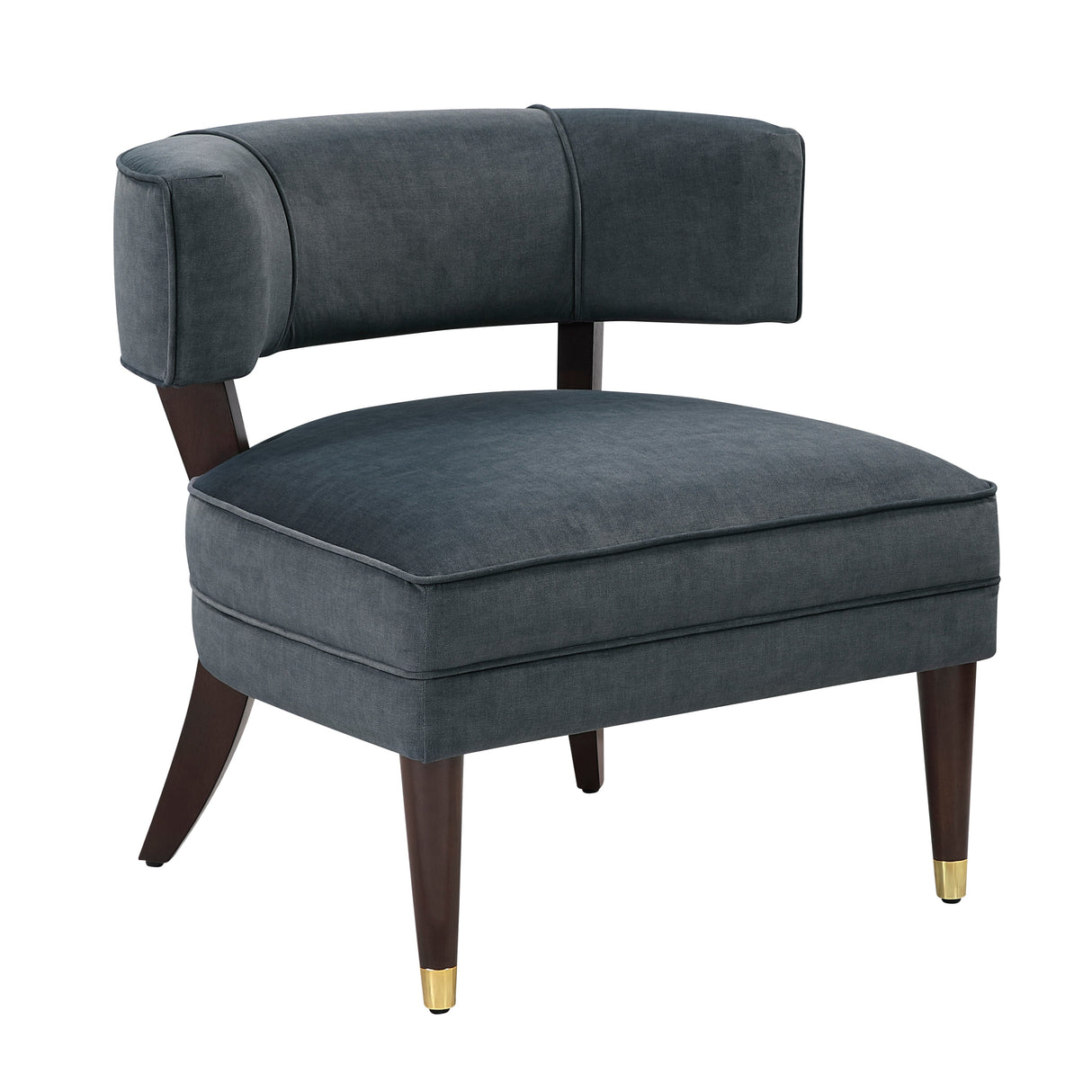 Wilson Dark Gray Accent Chair by Homelegance at Eve Furniture