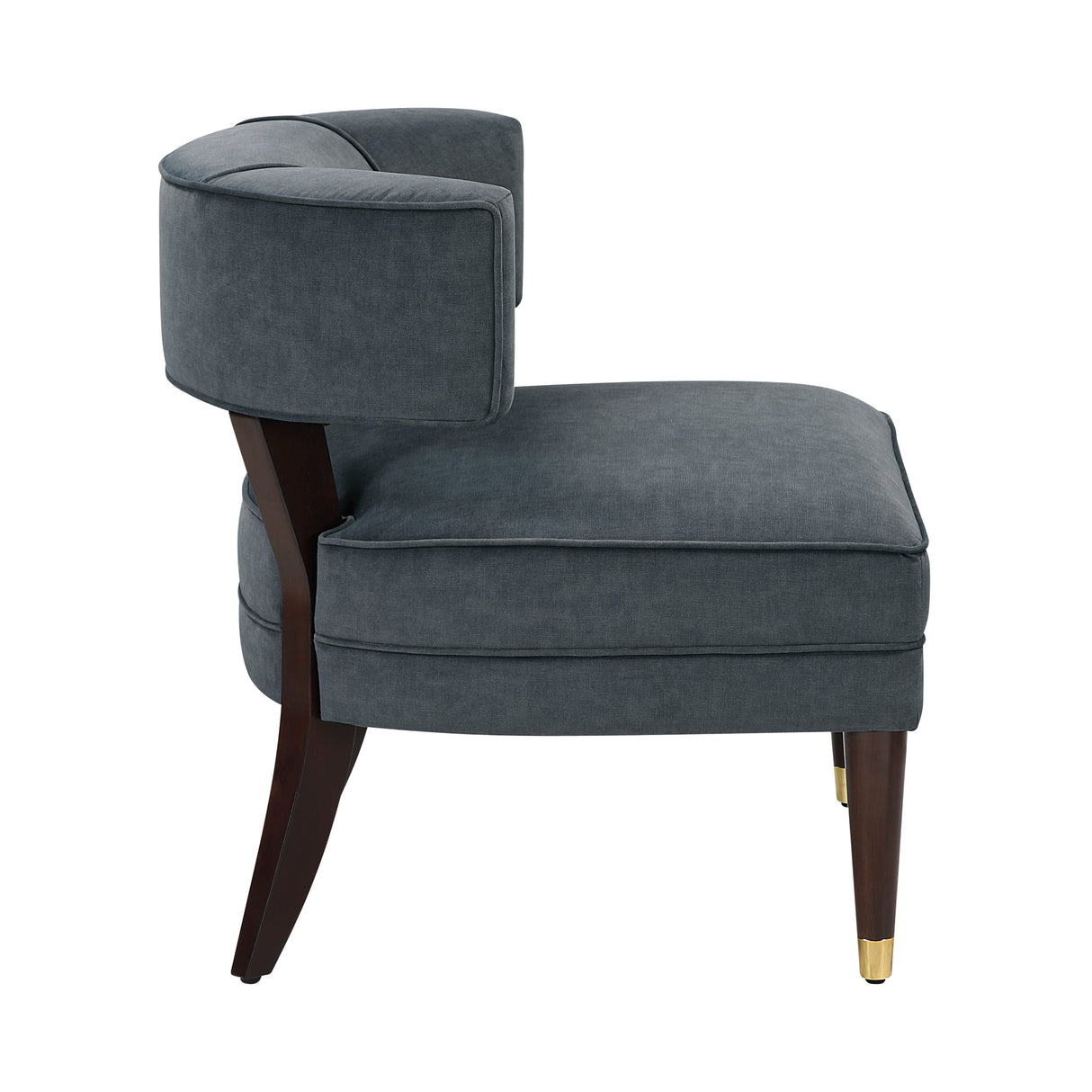 Wilson Dark Gray Accent Chair by Homelegance at Eve Furniture