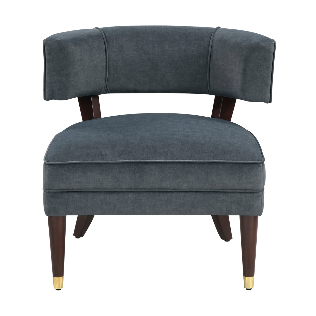 Wilson Dark Gray Accent Chair by Homelegance at Eve Furniture