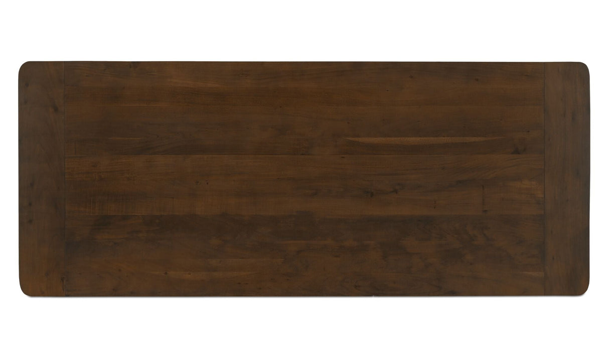 Wilson Dining Table Small Warm Brown by Moe's Home at Eve Furniture