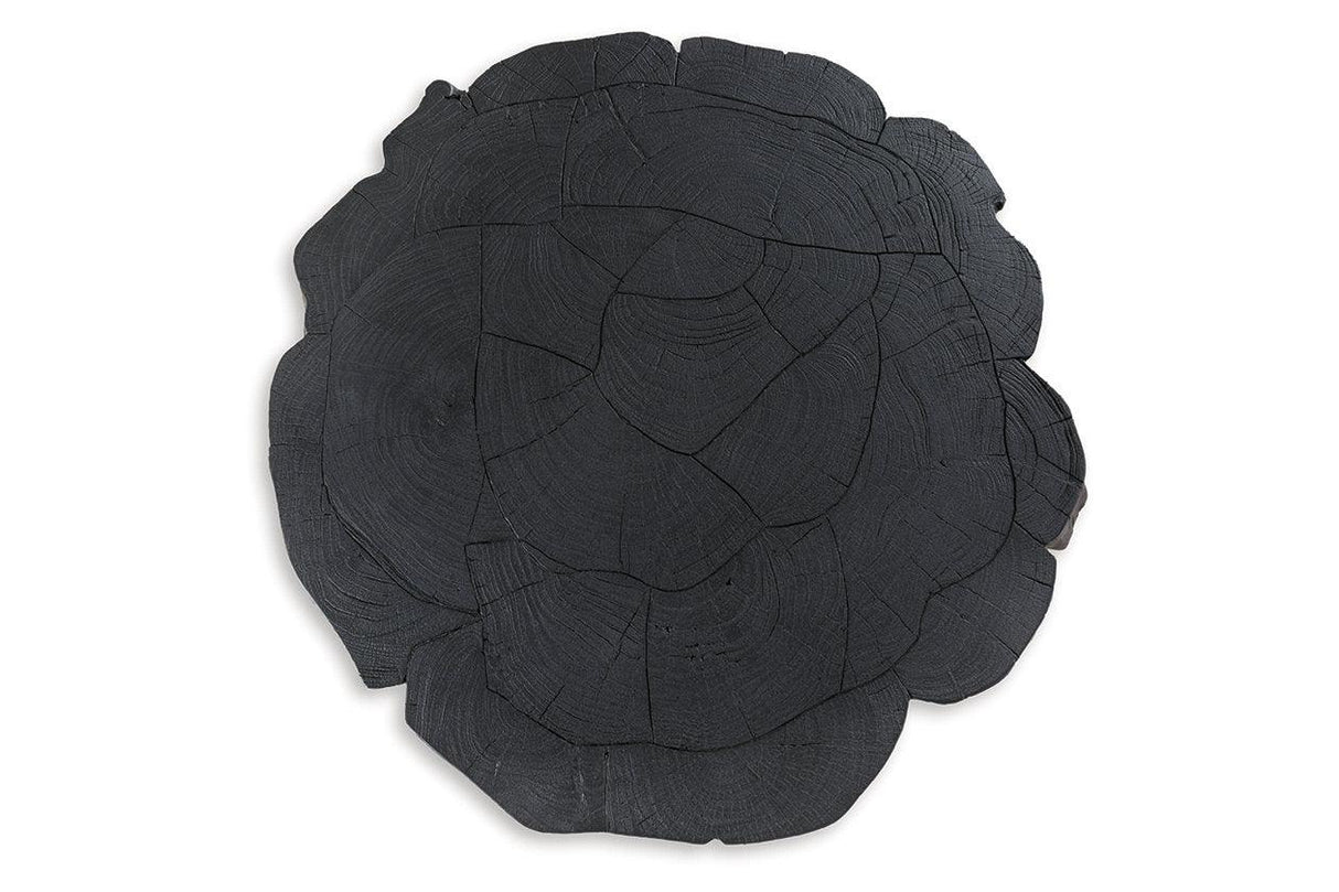 Wimbell Black Coffee Table and 2 End Tables by Ashley at Eve Furniture