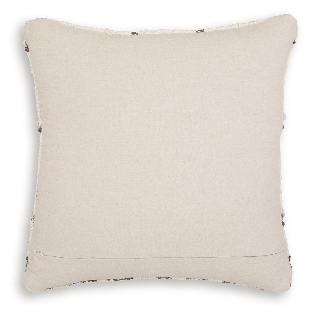 Wimings Brown/Black/Cream Pillow (Set of 4) by ASHLEY FURNITURE at Eve Furniture