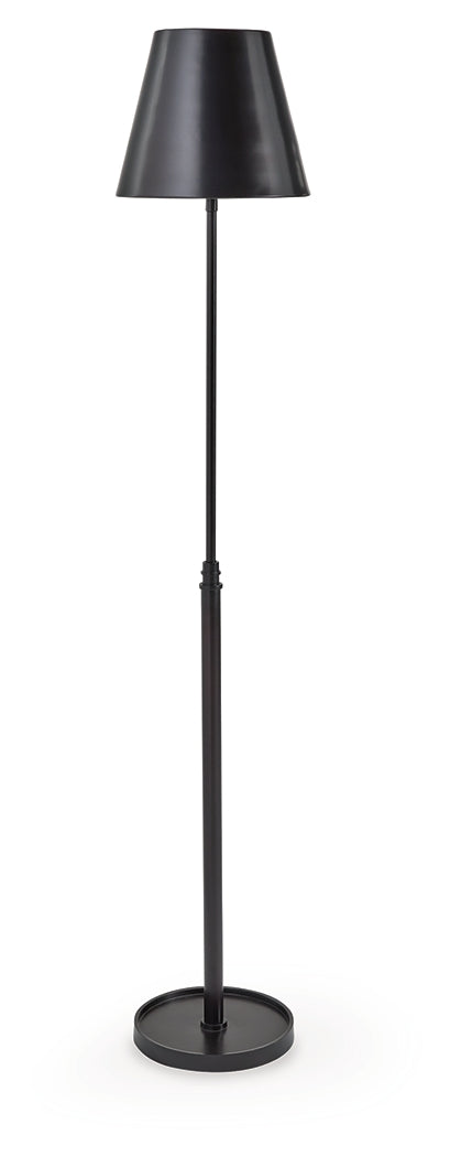 Wimner Antique Bronze Finish Floor Lamp by ASHLEY FURNITURE at Eve Furniture