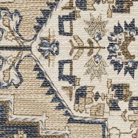 Winbury Blue/Tan/White Pillow by Ashley at Eve Furniture