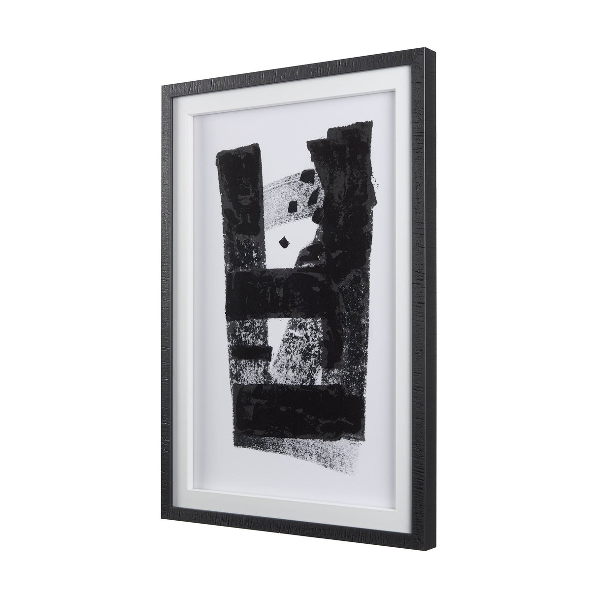 Wind I by Mercana Studio a Hand Embellished Textured Framed Art Print Matted under Glass by Mercana at Eve Furniture
