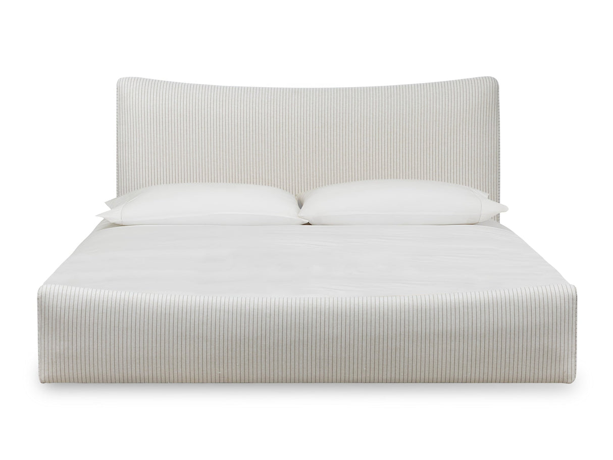 Windham Sage Upholstered King Bed by Modus Furniture at Eve Furniture