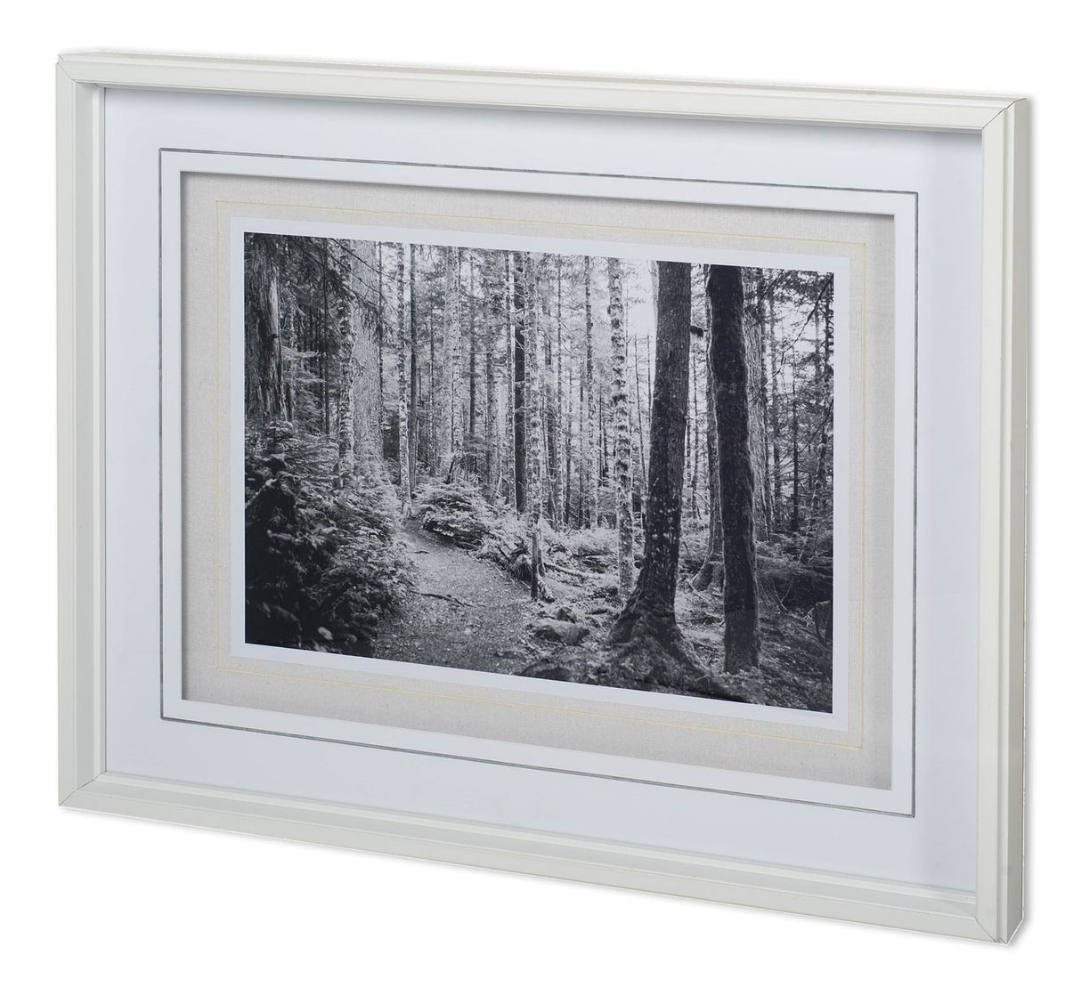 Winding Road by Aaron Matheson a Hand Embellished Textured Framed Photo Art Print Matted under Glass by Mercana at Eve Furniture