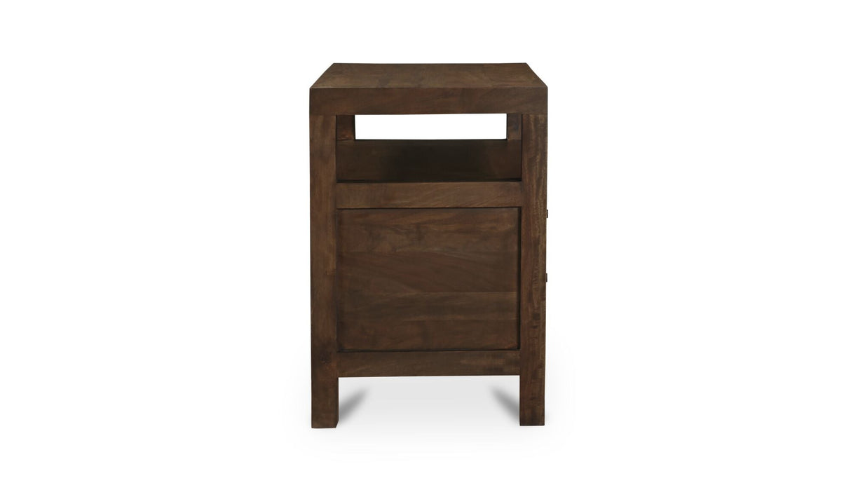 Windsor Nightstand Dark Brown by Moe's Home at Eve Furniture