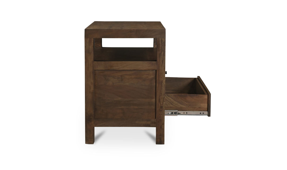 Windsor Nightstand Dark Brown by Moe's Home at Eve Furniture