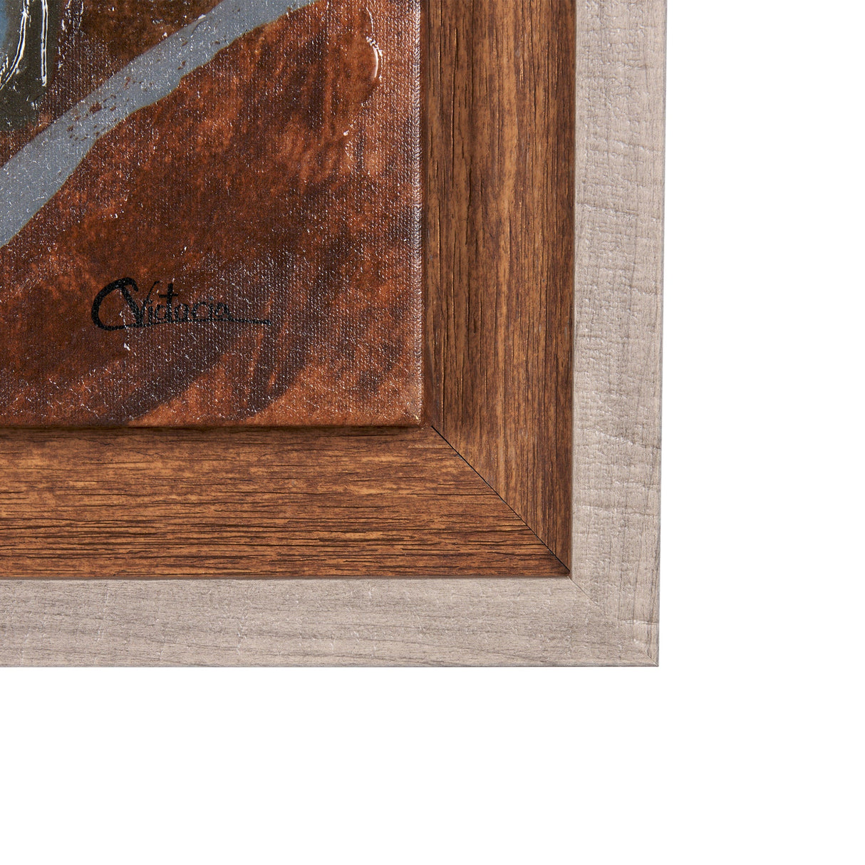 Windy Day by Mercana Studio a Hand Embellished Textured Framed Canvas by Mercana at Eve Furniture