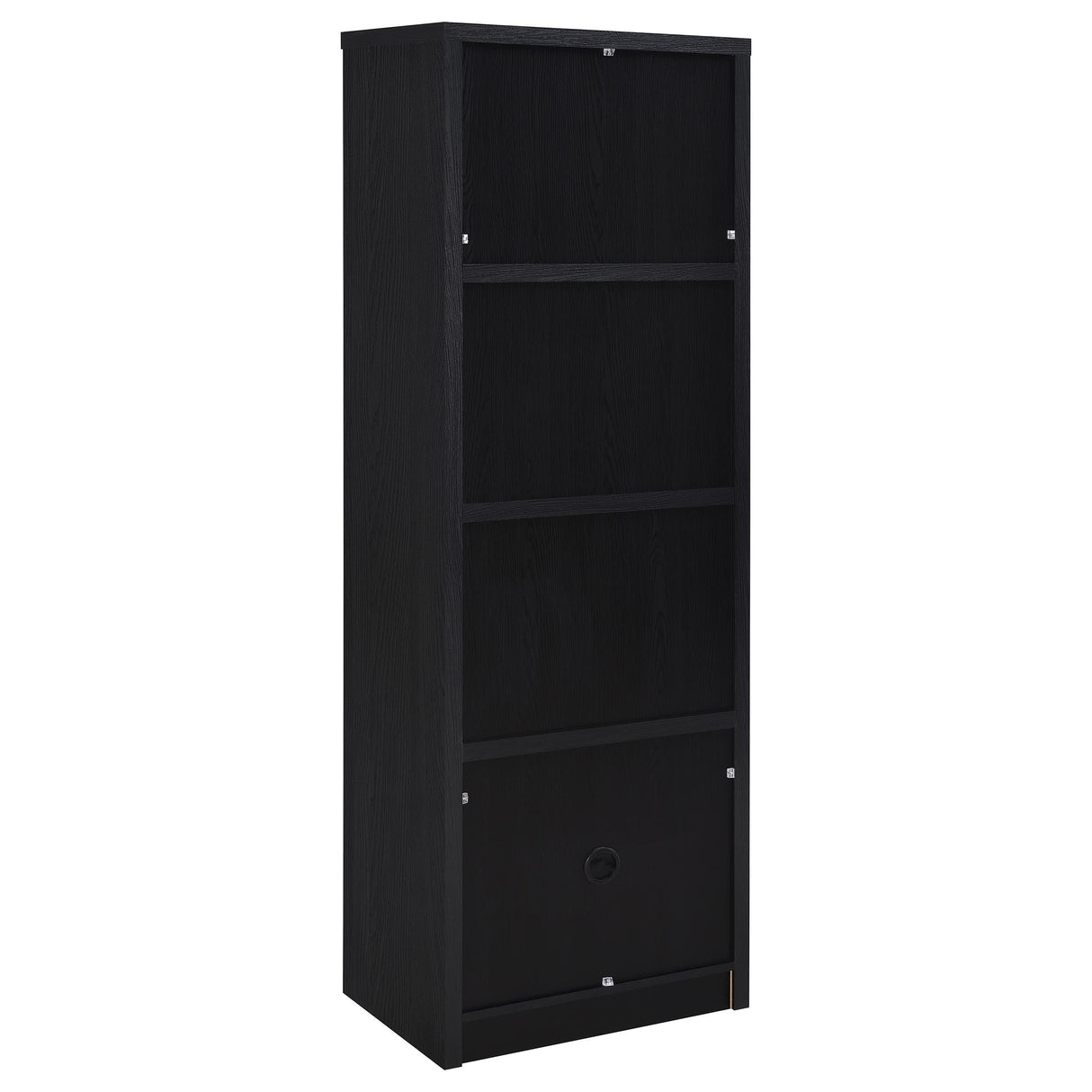 Winfield Black 3-Piece Entertainment Center 78-inch TV Stand by Coaster at Eve Furniture