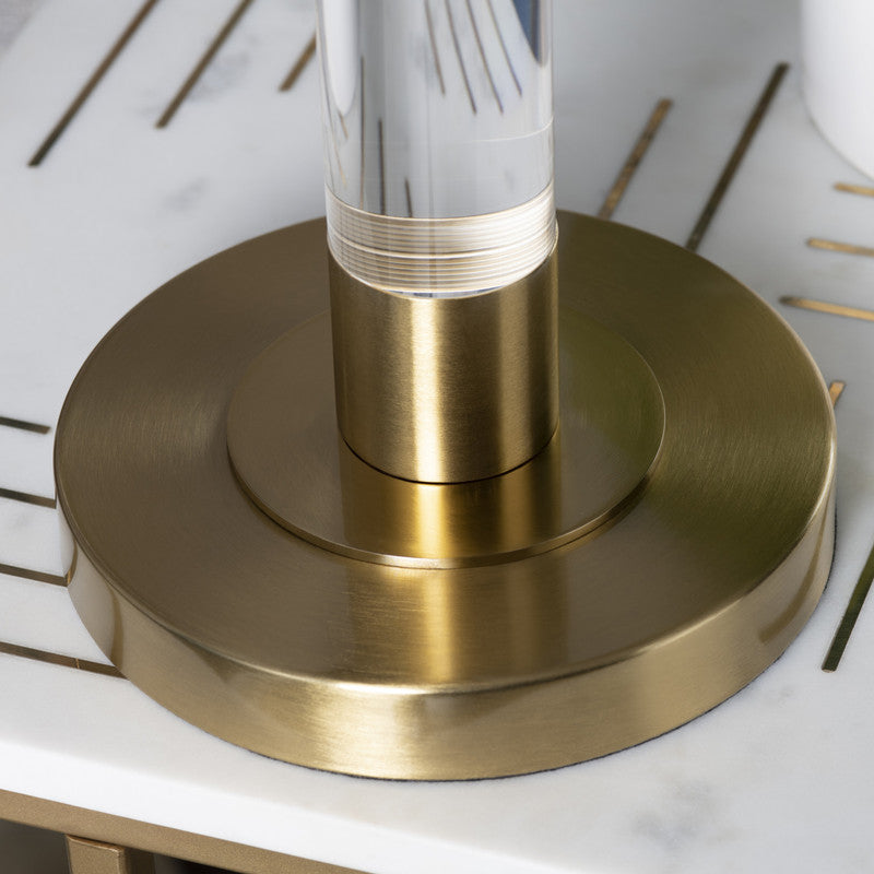 Winslet Gold Table Lamp by Crestview at Eve Furniture