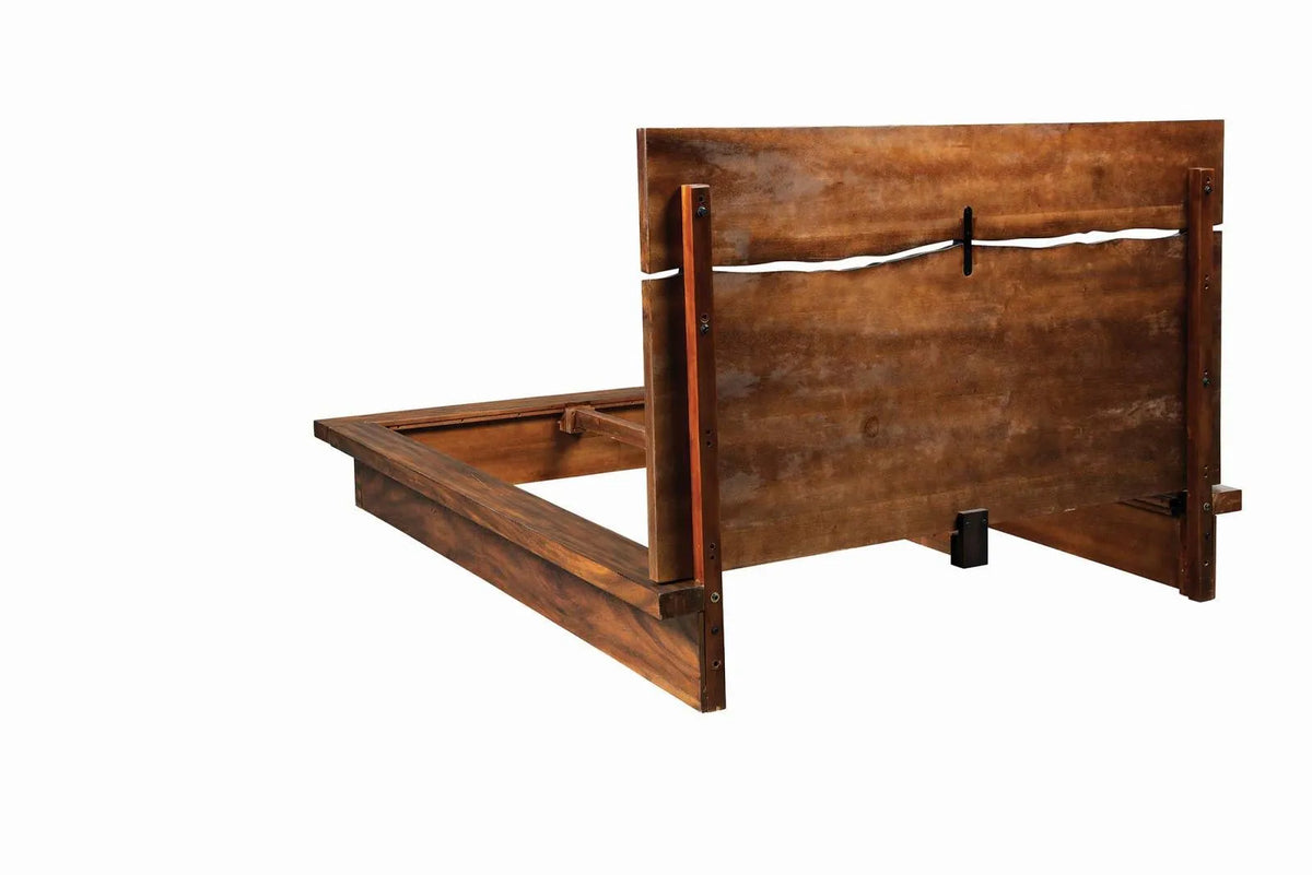 Winslow California King Bed Smokey Walnut/Coffee Bean by Coaster at Eve Furniture