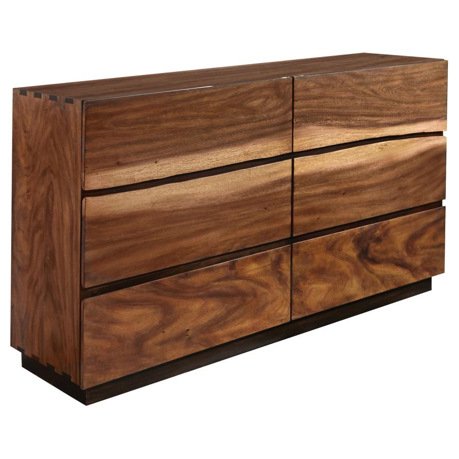 Winslow Smokey Walnut 5-Piece Eastern King Storage Bedroom Set by Coaster at Eve Furniture