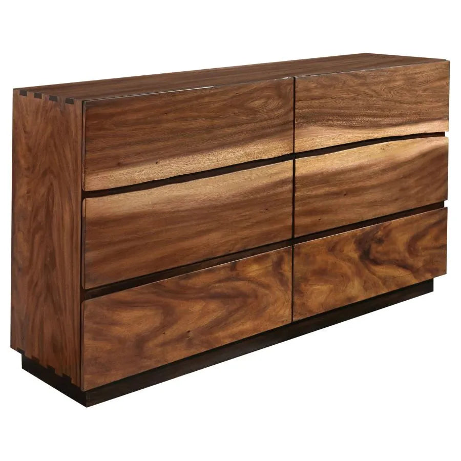 Winslow Smokey Walnut 5-piece Queen Bedroom Set by Coaster at Eve Furniture