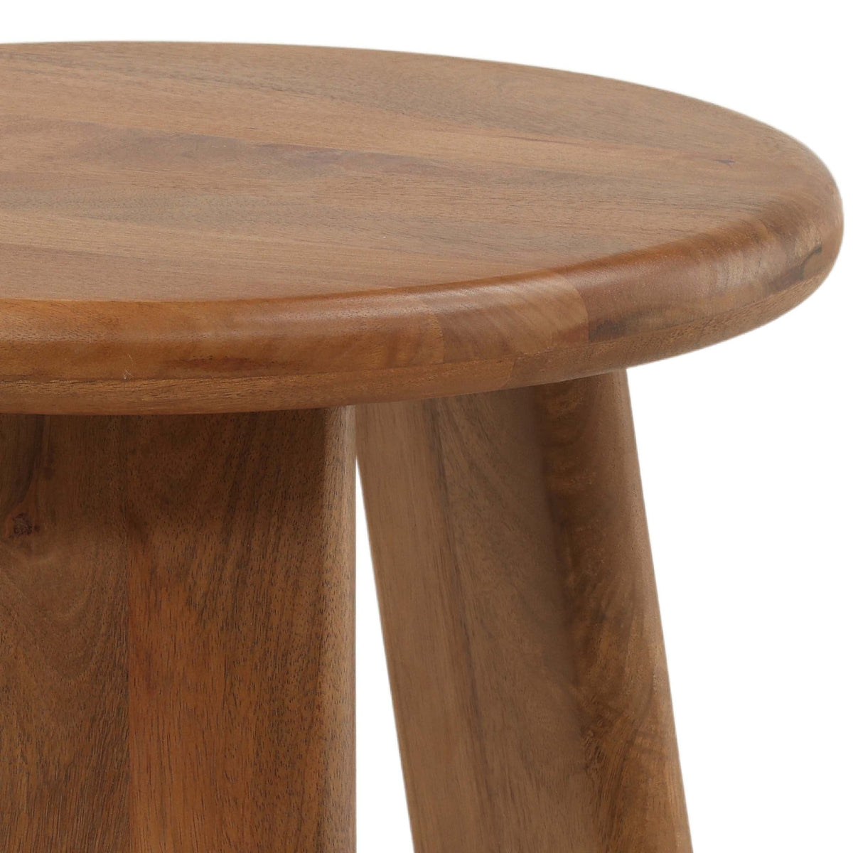 Winsor Side Table, Brown by Dovetail at Eve Furniture