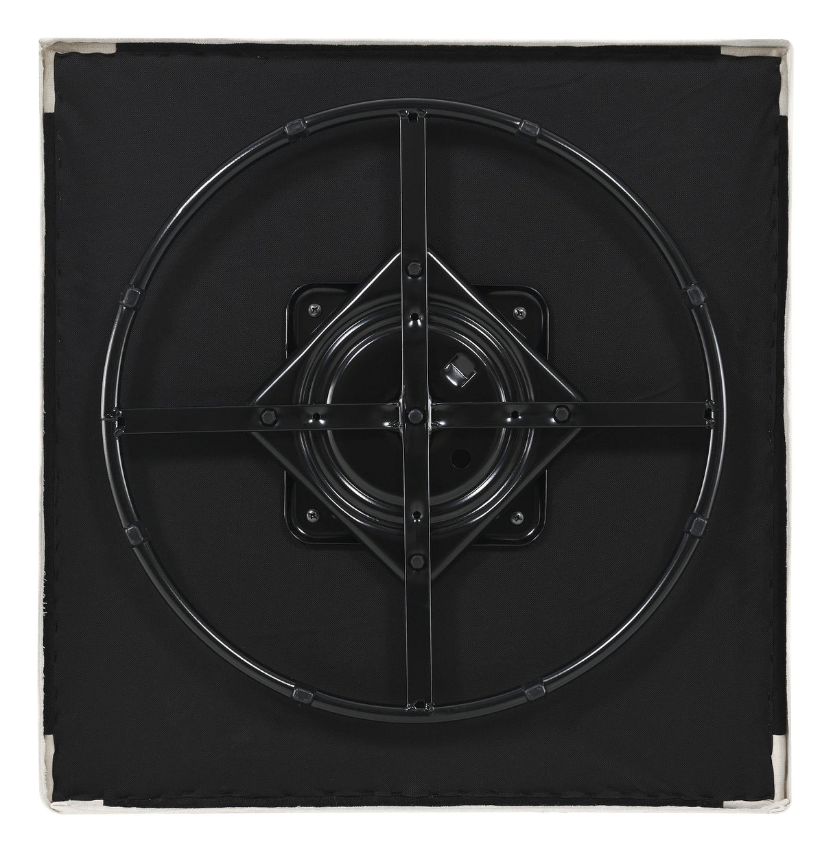 Winter Beige Upholstered Sloped Arm Accent Swivel Chair by Coaster at Eve Furniture