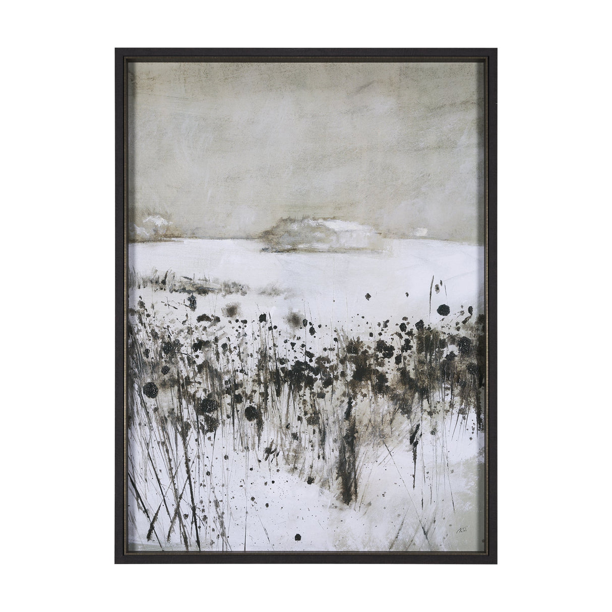Winter Day I by Mercana Studio a Hand Embellished Textured Framed Art Print by Mercana at Eve Furniture