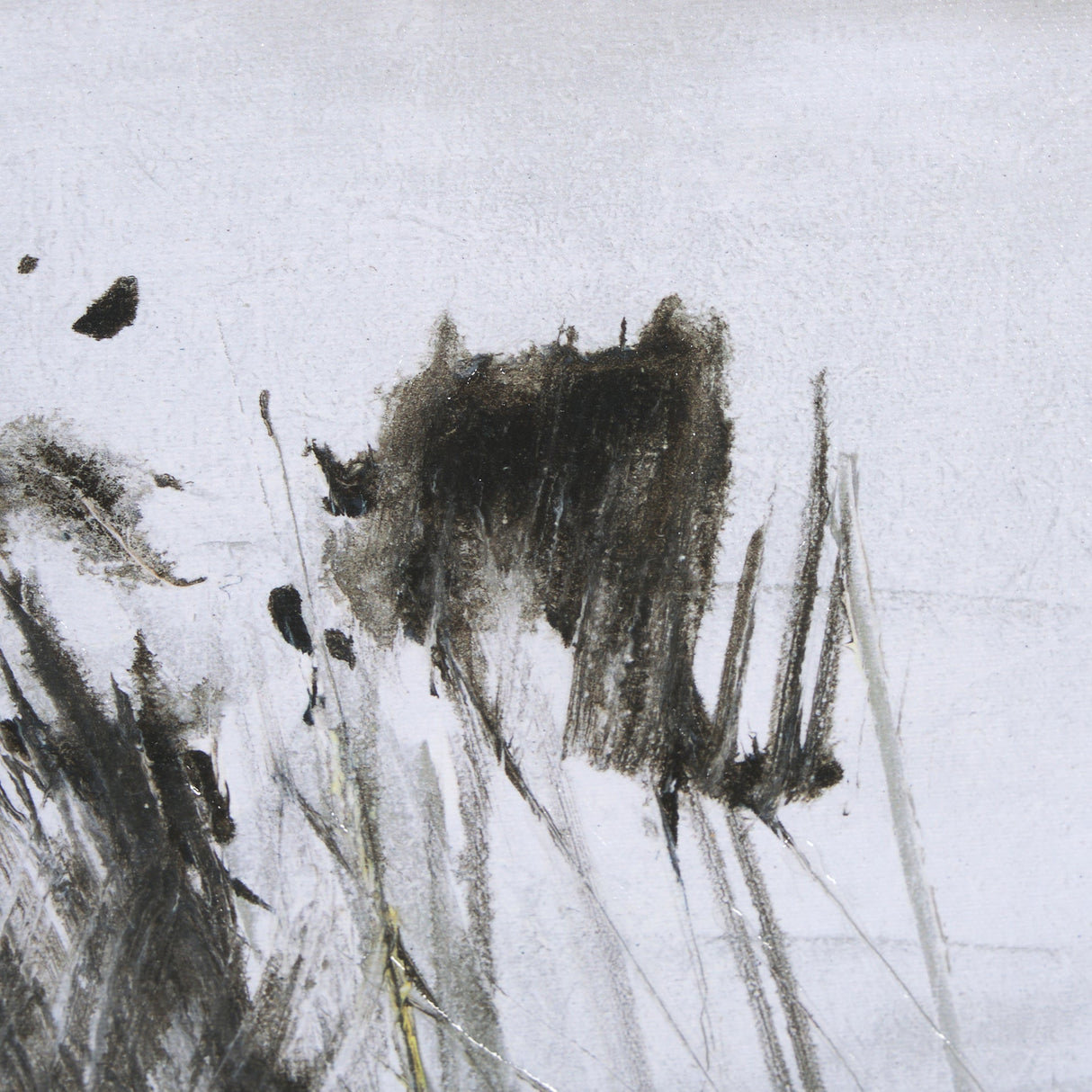 Winter Day II by Mercana Studio a Hand Embellished Textured Framed Art Print by Mercana at Eve Furniture