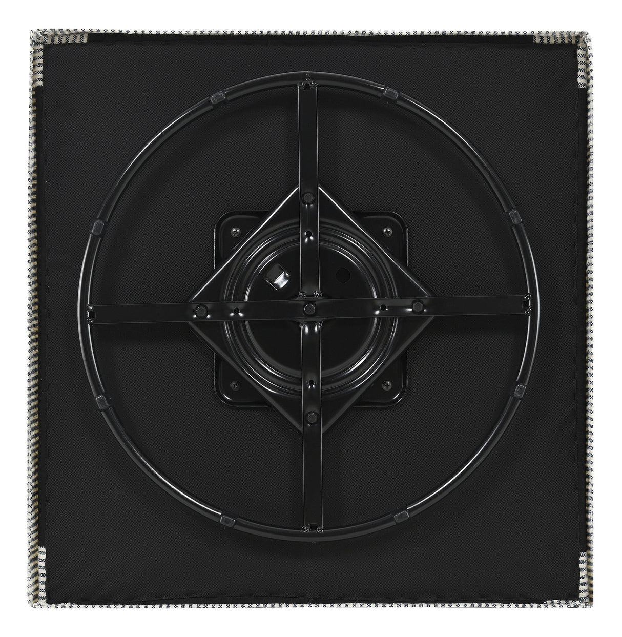 Winter Gray Upholstered Sloped Arm Accent Swivel Chair by Coaster at Eve Furniture