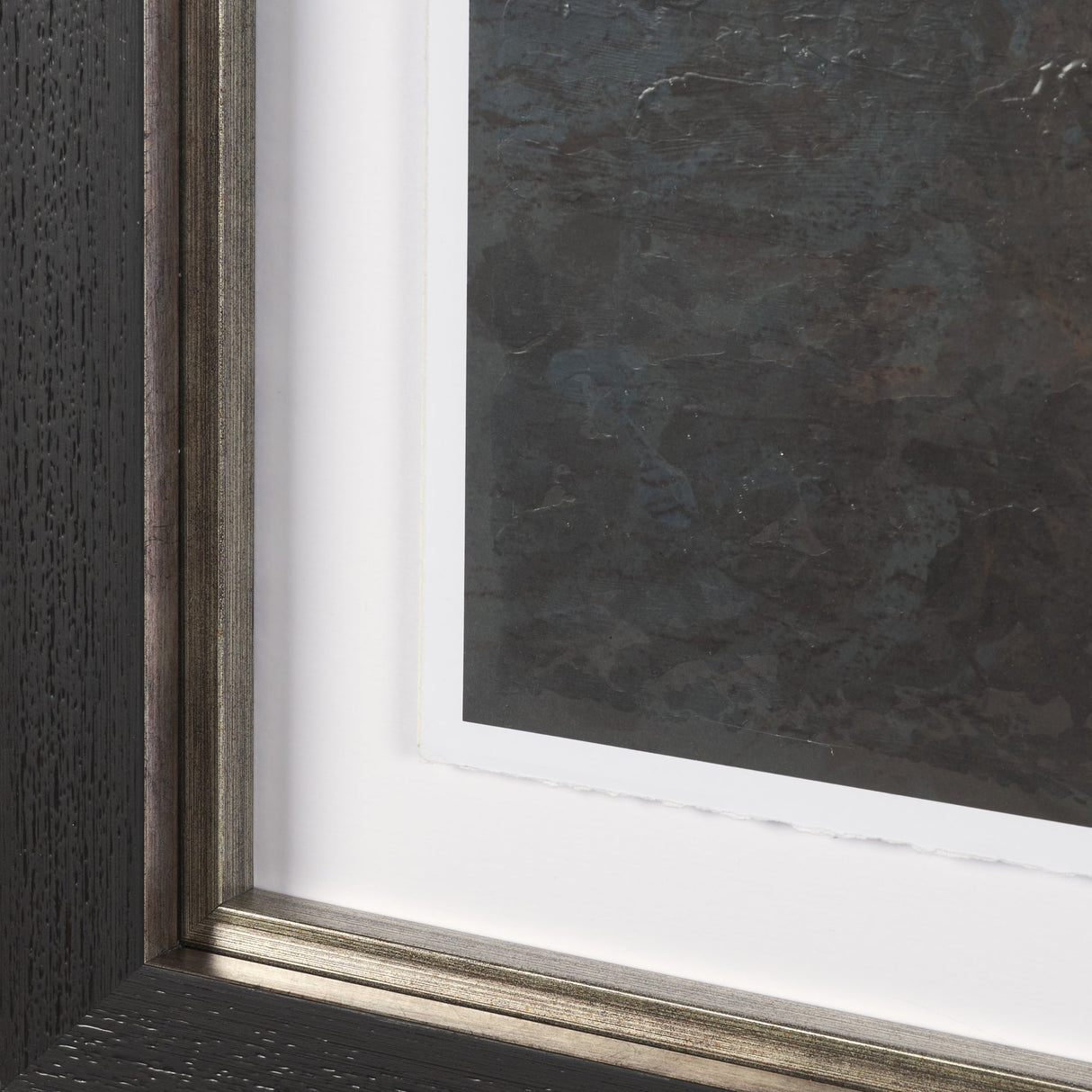 Winter Sky by Mercana Studio Hand Embelished Framed Artwork Matted under Glass by Mercana at Eve Furniture