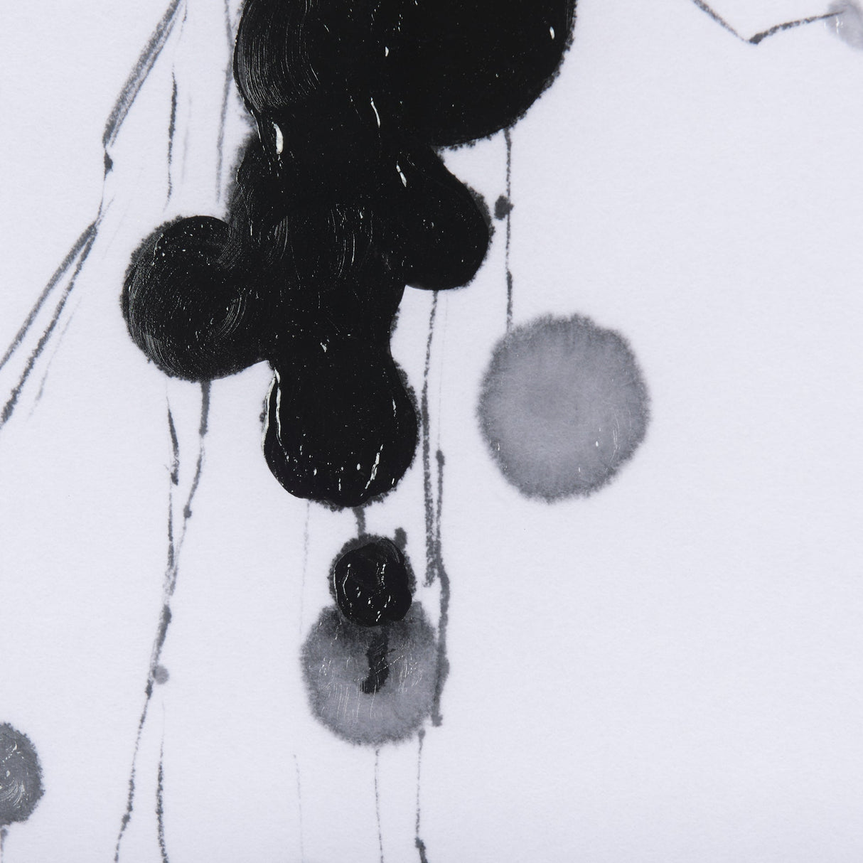 Winterberries II by Mercana Studio a Hand Embellished Textured Framed Art Print Matted under Glass by Mercana at Eve Furniture