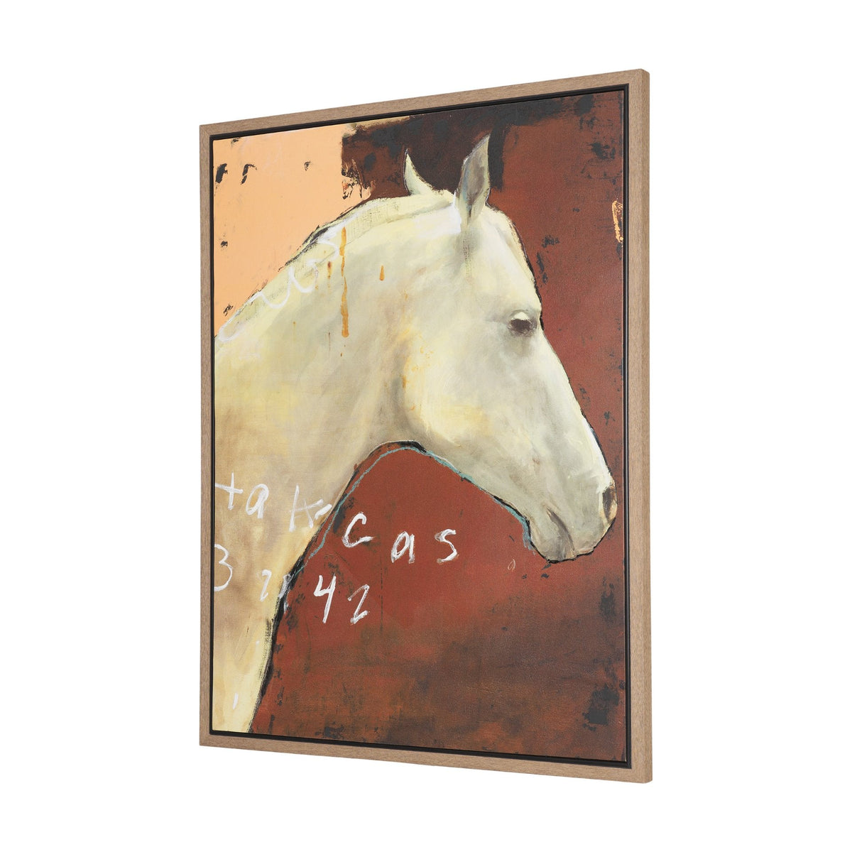 Wisdom by Sarah Helser Hand-Embellished Textured Framed Canvas Artwork by Mercana at Eve Furniture