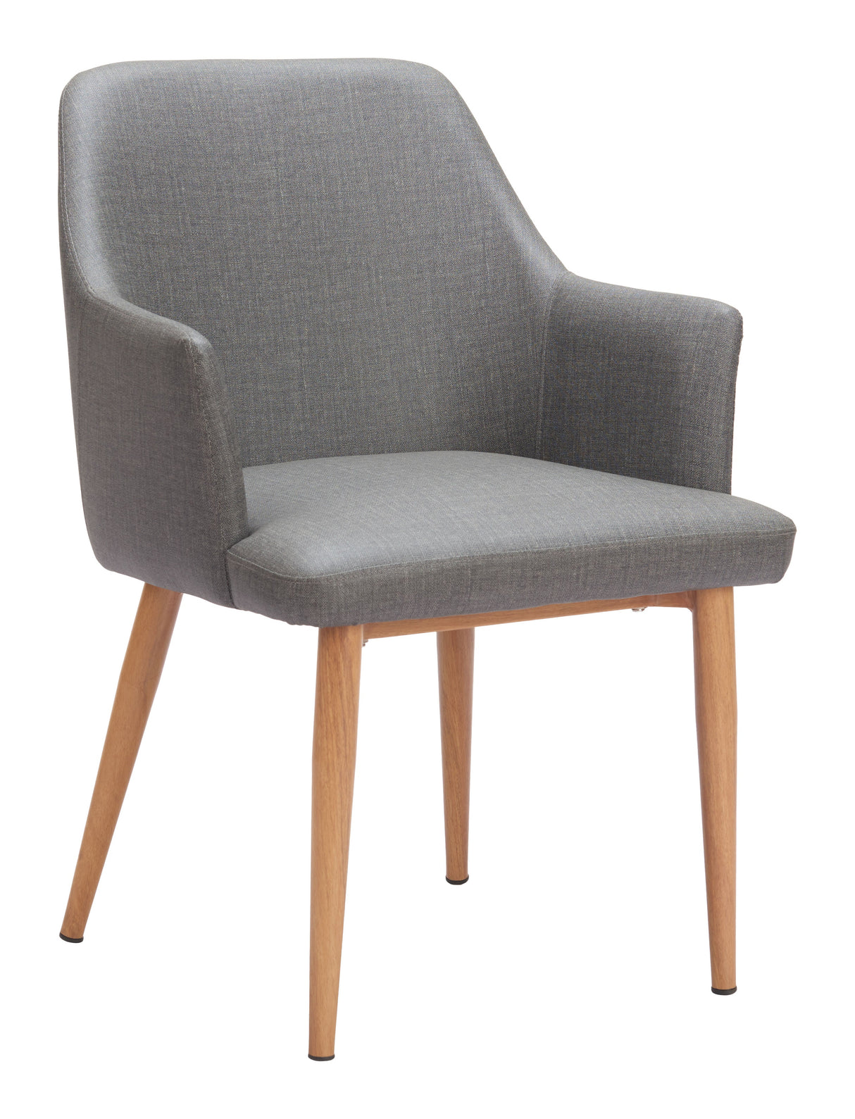 Wisom Gray Dining Chair (Set of 2) by Zuomod at Eve Furniture
