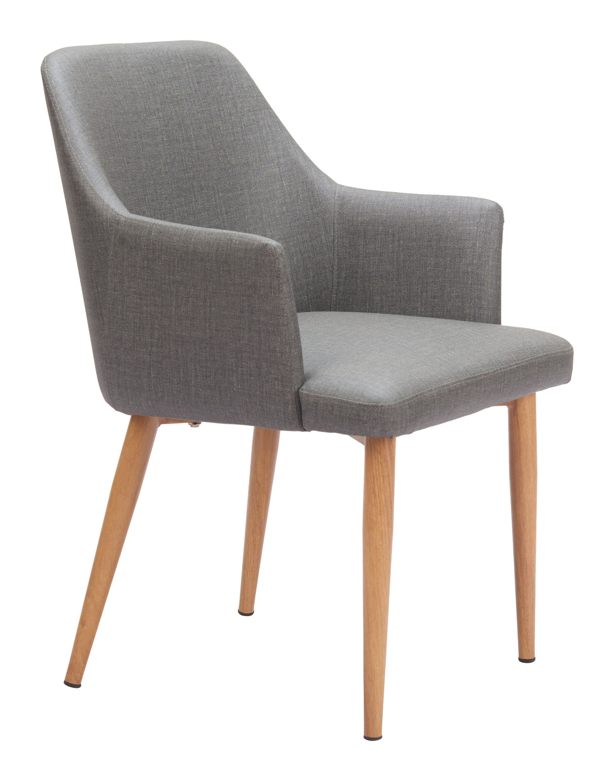 Wisom Gray Dining Chair (Set of 2) by Zuomod at Eve Furniture