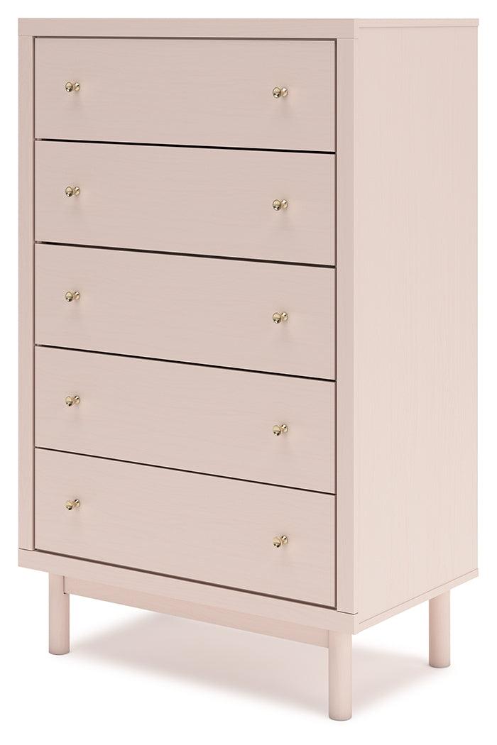 Wistenpine Blush Chest of Drawers by Ashley at Eve Furniture