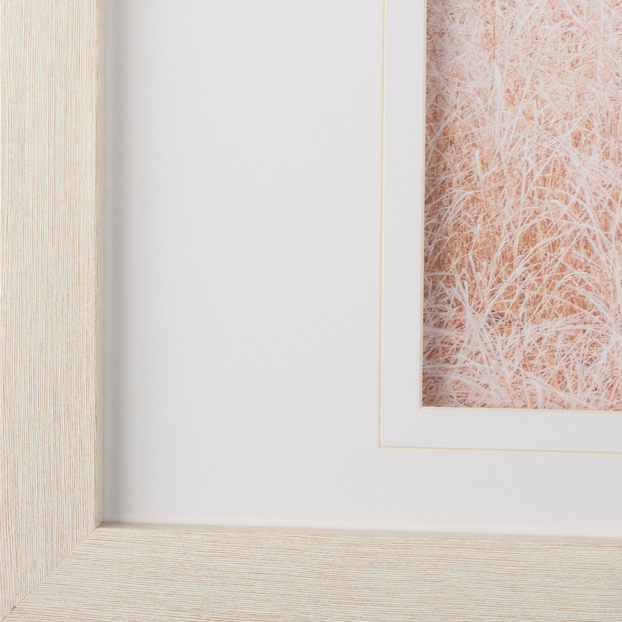 Woddlland pastels by Mercana Studio a Hand Embellished Textured Framed Photo Art Print Matted under by Mercana at Eve Furniture